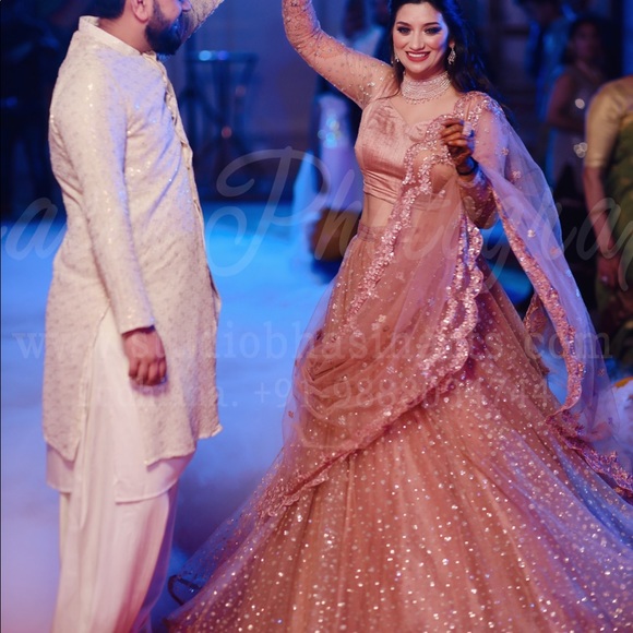 Self designed lehnga - Picture 4 of 6